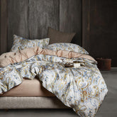 Luxury Egyptian Cotton Paisley Print Duvet Cover Set | Yedwo
